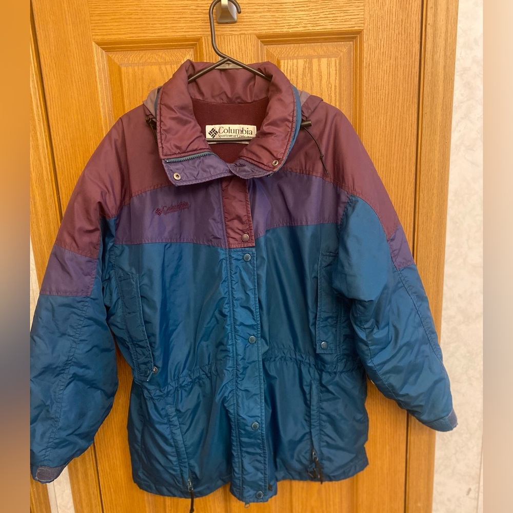 Vintage Columbia ski or winter coat.